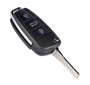 3 Buttons Smart Remote <strong>Key</strong> Shell With ID48 Chip 315MHz/433MHZ Keyless Go Entry Remote Car <strong>Key</strong> for <strong>Audi</strong> A2 A4 S4 - Product Image 5