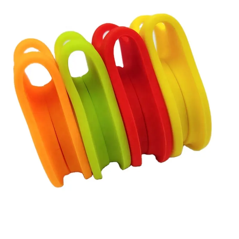Tai Nghe Dây Winder USB Dây Chủ Cao Su Clips Silicone Cable Organizer Mạnh Magnetic Silicone Cable Tie