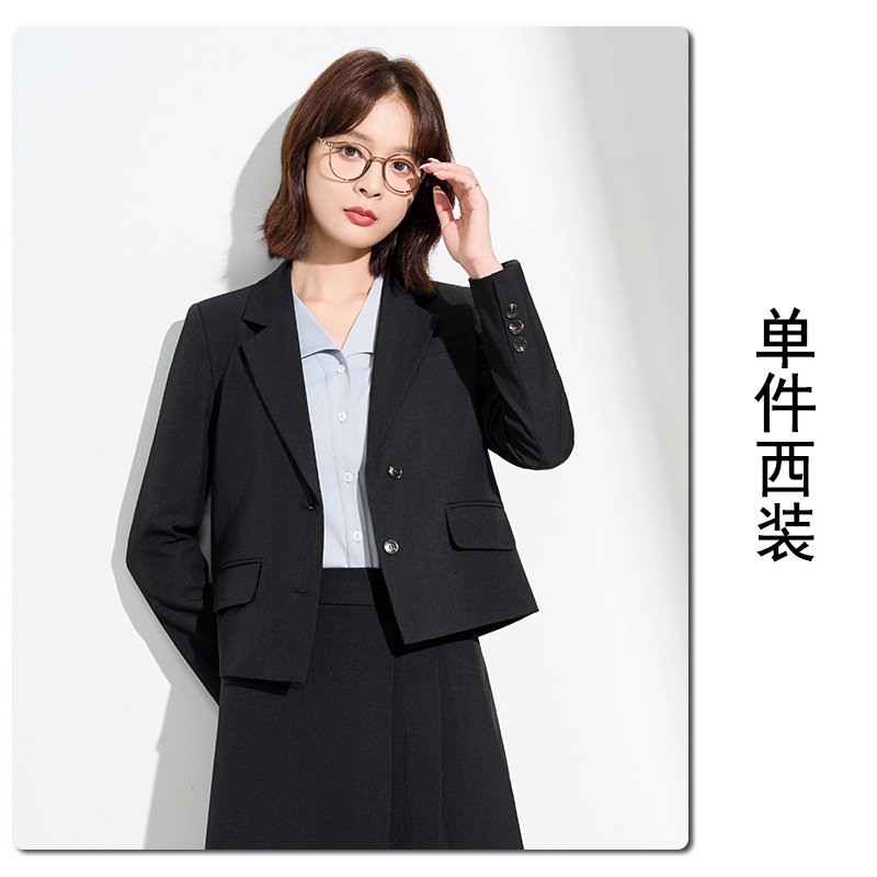 black suit