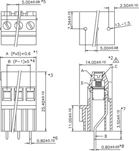Enhanced Functionality Din Rail P.C.B. <strong>Type</strong> <strong>Terminal</strong> <strong>Blocks</strong> with Durability - Product Image 3
