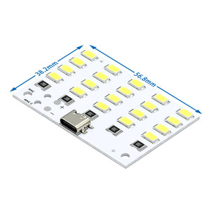8 12 16 20 LED boncuk aydınlatma Panel modülü sokak satıcı lamba ile mikro USB & C tipi taşınabilir acil gece lambası - Product Image 6