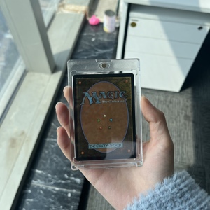 卸売りクリア35pt磁気ワンタッチカードホルダー標準サイズカードマグネットトップローダーUV保護付き - Product Image 2