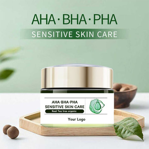 Aha BHA pha trà cây loại bỏ vết sẹo nhẹ nhàng Kem Làm Trắng Mặt loại bỏ mụn làm săn chắc Kem dưỡng ẩm - Product Image 5