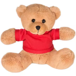 Бесплатный образец логотипа Kwaii супер мягкий плюшевый мишка для снятия стресса настраиваемый размер и цвет - Product Image 5