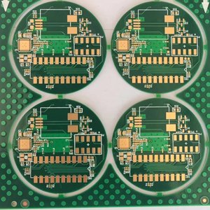 4层圆形FR4 94V0多层印刷电路板制造商模块布局印刷电路板 - Product Image 3