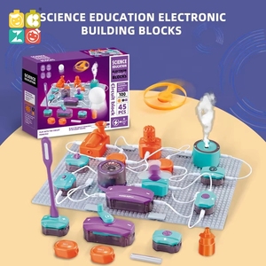 Amazons Hot Sale <strong>Science</strong> Project Kit Educational STEM Toy Circuit Board Physics <strong>Science</strong> Experiment Kit Electronic <strong>Building</strong> <strong>Block</strong> - Product Image 3