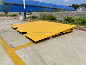 Rampa de carga de contenedores de servicio pesado de acero portátil Rampa de muelle móvil para rampa de carretilla elevadora de carga de contenedores - Product Image 4