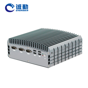 OEM ODM 2 <strong>Lan</strong> 6COM 1VGA/HD Embedded Computer IPC Case Fanless Industrial Mini Pc Support Intel Core I3 I5 I7 J6412 N100 N300 Cpu