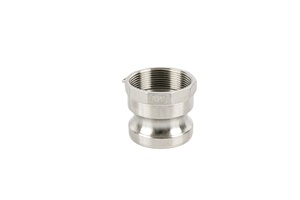 Type <strong>a</strong> B C <strong>D</strong> E F DC DP Inox SS Stainless Steel Camlock Fitting Quick Coupling for Pipe Connections - Product Image 3