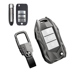 Anahtarlık ile Metal anahtarlık durumda kapak MG ZS MG5 Flip anahtar Flip we RX5 ile uyumlu 350 360 750 MG3 MG6 MG7 MG GT GS - Product Image 1