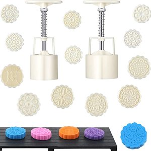 Birden fazla mod desenleri ile el-basınç ay kek kalıbı moonkek baskı kalıp 50g özel moonkek kalıp yapmak için - Product Image 3