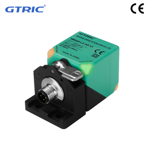 Sensor de proximidad cuadrado de Metal de larga distancia GTRIC de 40MM, interruptor de Sensor de proximidad de Metal inductivo de carcasa compacta PNP de - Product Image 2