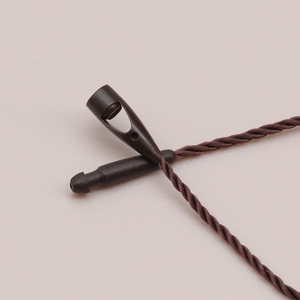 Fácil rápido de colocar la etiqueta colgante Nylon Seal String Snap Pin Loop Fastener Hook Ties para ropa Precio Zapatos Snap Lock - Product Image 3