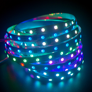 Смарт-Пиксельная полноцветная цифровая Радужная Светодиодная лента IC2811 RGB, 5 м DC12V 30/60 светодиодов/м, нанесение ландшафта, медный корпус - Product Image 4