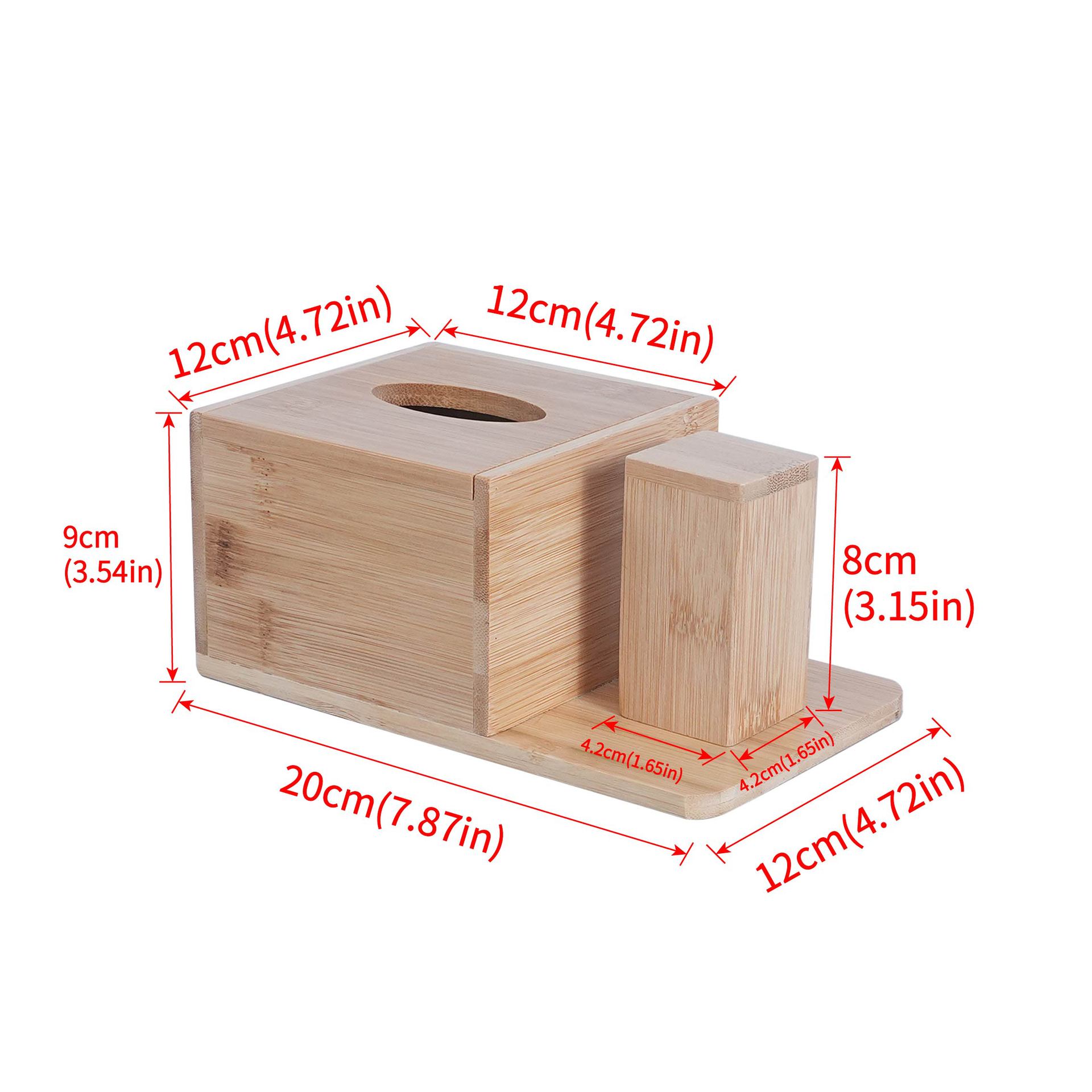 Small flip-top with toothpick holder