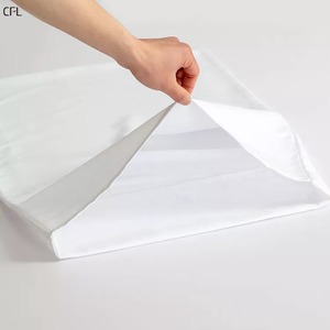普通纯色4件套酒店床上用品100埃及棉床单酒店医院 - Product Image 6