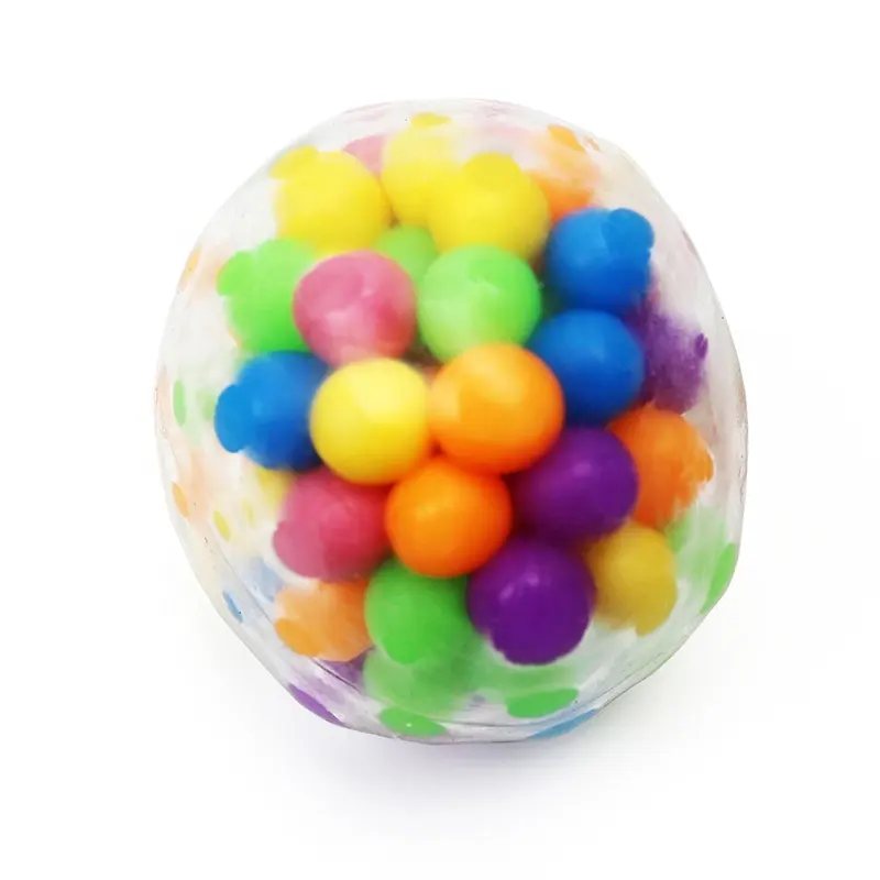 Fidget Ball Popper Plakkerige Stress Bal Dna Fidget Speelgoedbal Squishy Plakkerige Pop Fidget En Stress Verlichting Magic Kraal Stretch Speelgoed