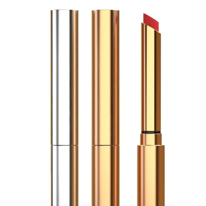 OEM Private Label bunten Charme hellen Lippenstift natürlichen wasserdichten Lip gloss Make-up Kosmetik batterie betriebenen Mini-Zug-Set