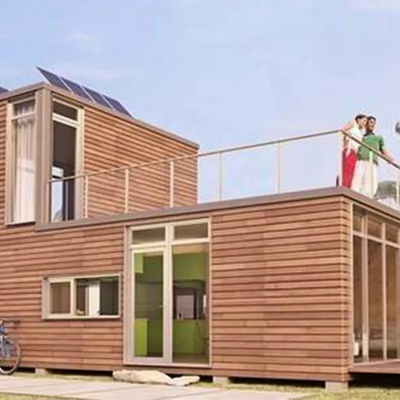 Sang trọng Modular 20 phút để cài đặt gấp prefab mở rộng Stackable có thể gập lại container di động nhà