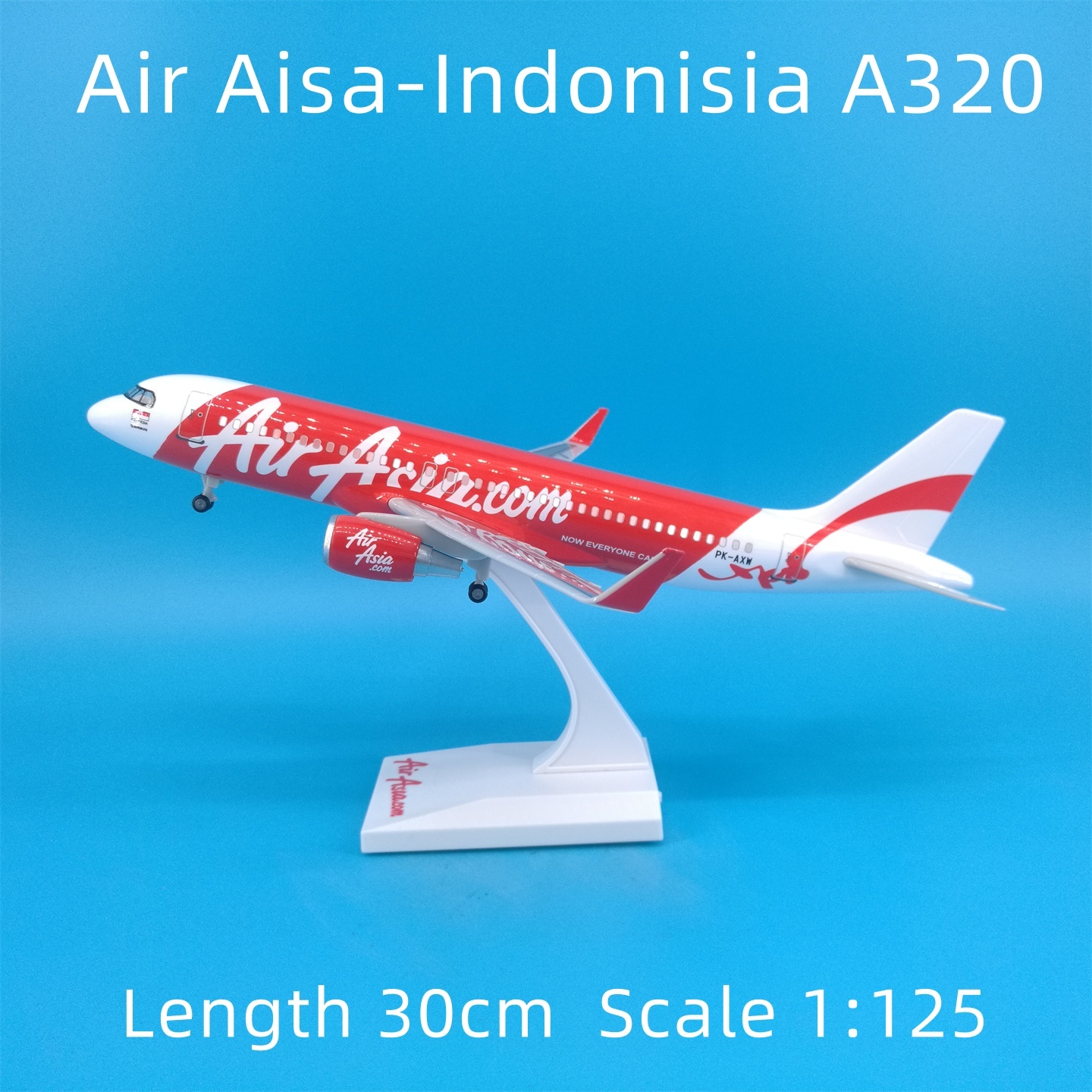30 cm A320 Air Aisa Indonésie