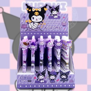 Sản phẩm mới trong <span class=keywords><strong>2025</strong></span> phim hoạt hình dễ thương 3D Quà Tặng trẻ em nhựa Xóa Được Màu Xanh Gel bút kuromi nhựa vá bút cho các trường học xóa được Gel bút - Product Image 6