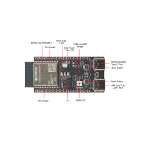ESP32-C6 scheda di sviluppo WiFi Blue tooth Zigbee Thread 160MHz Single Core Processor ESP32-C6-WROOM-1-N8 Module - Product Image 4