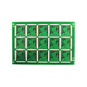 JERICO One-stop Prototype Circuit Board Double-Sided High Frequency <strong>PCB</strong> Supplier Antenna Board 1.6mm FR4 <strong>PCB</strong> with half-PHT holes - Product Image 1