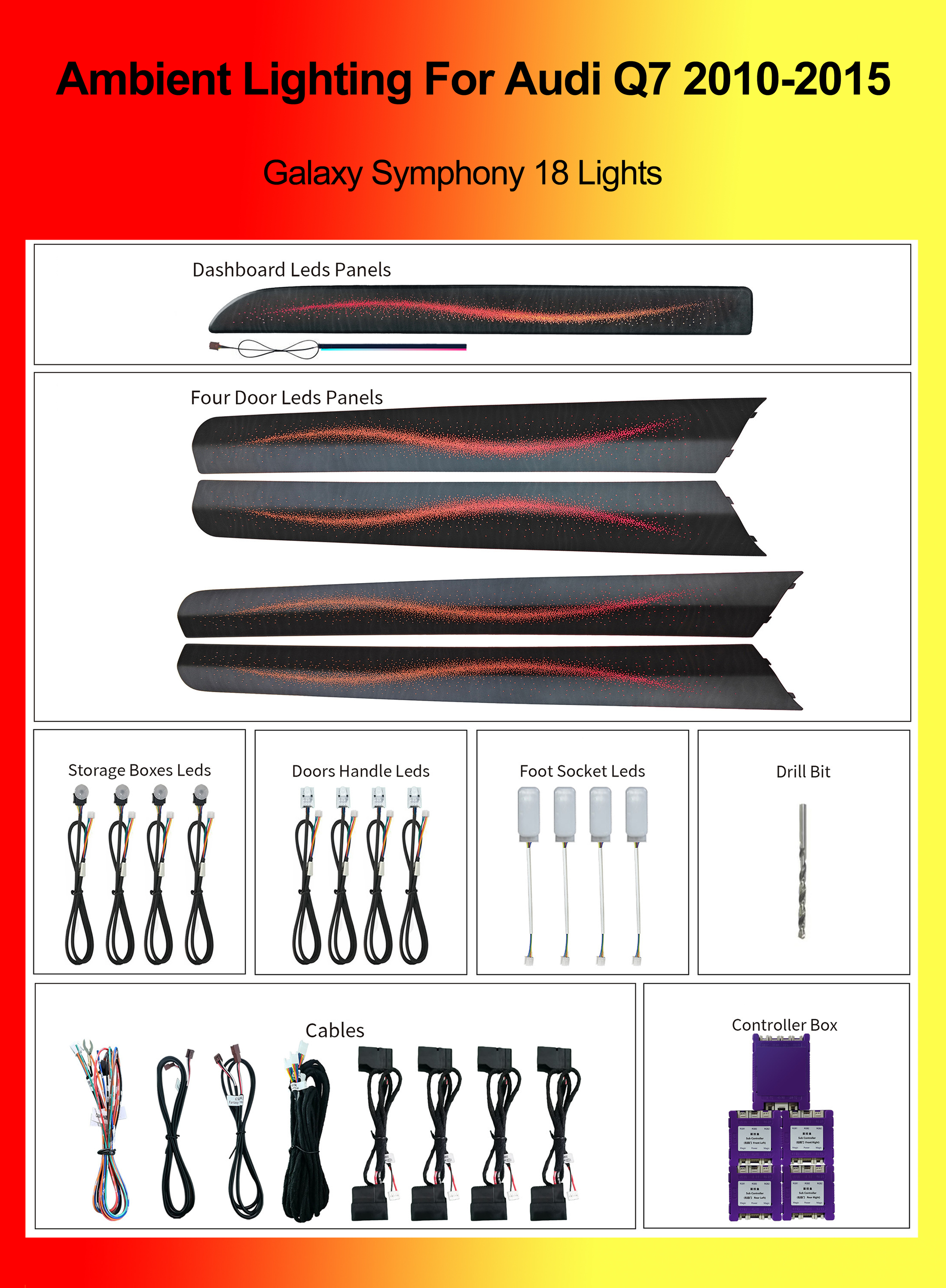 Galaxy Symphony 18 Lights