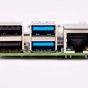 Offizielles Original Raspberry Pi 4B 4. Generation Development Board mit Python für Bluetooth 5.0 und DDR4 für Power Driver Module