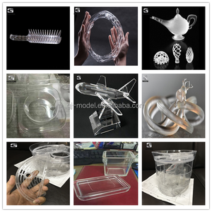 Saydam 3d baskı hizmeti yarı şeffaf stl 3d baskılı parçaları temizle reçine SLA şeffaf prototip ile Gaojie - Product Image 4