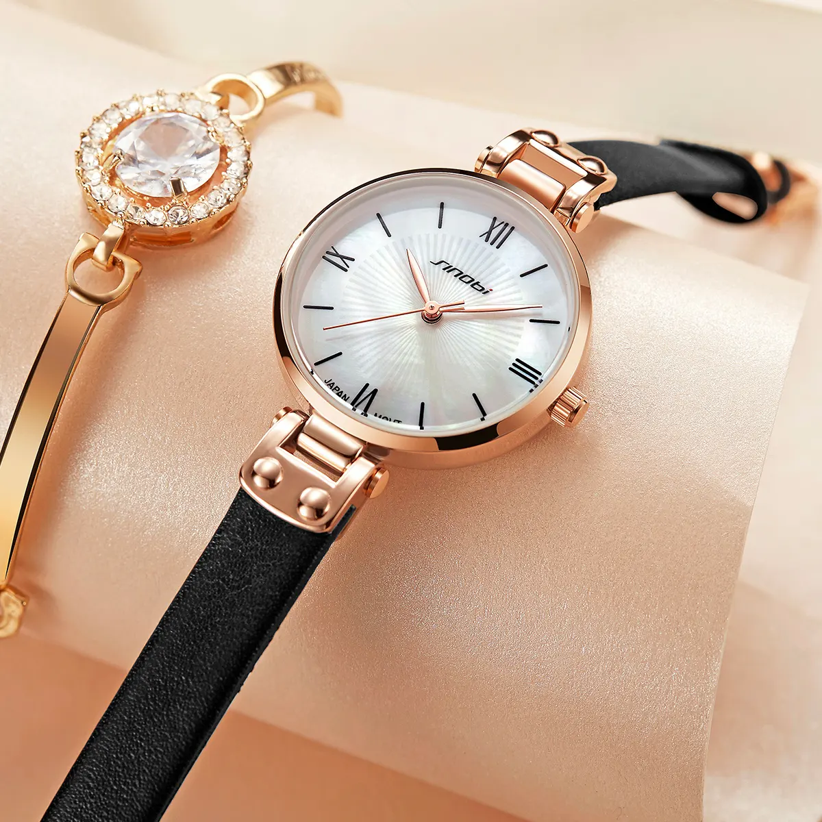 SINOBI Wrist Watch Luxury Timepieces for Women Waterproof Quartz Watches Where Elegance Meets Functionality