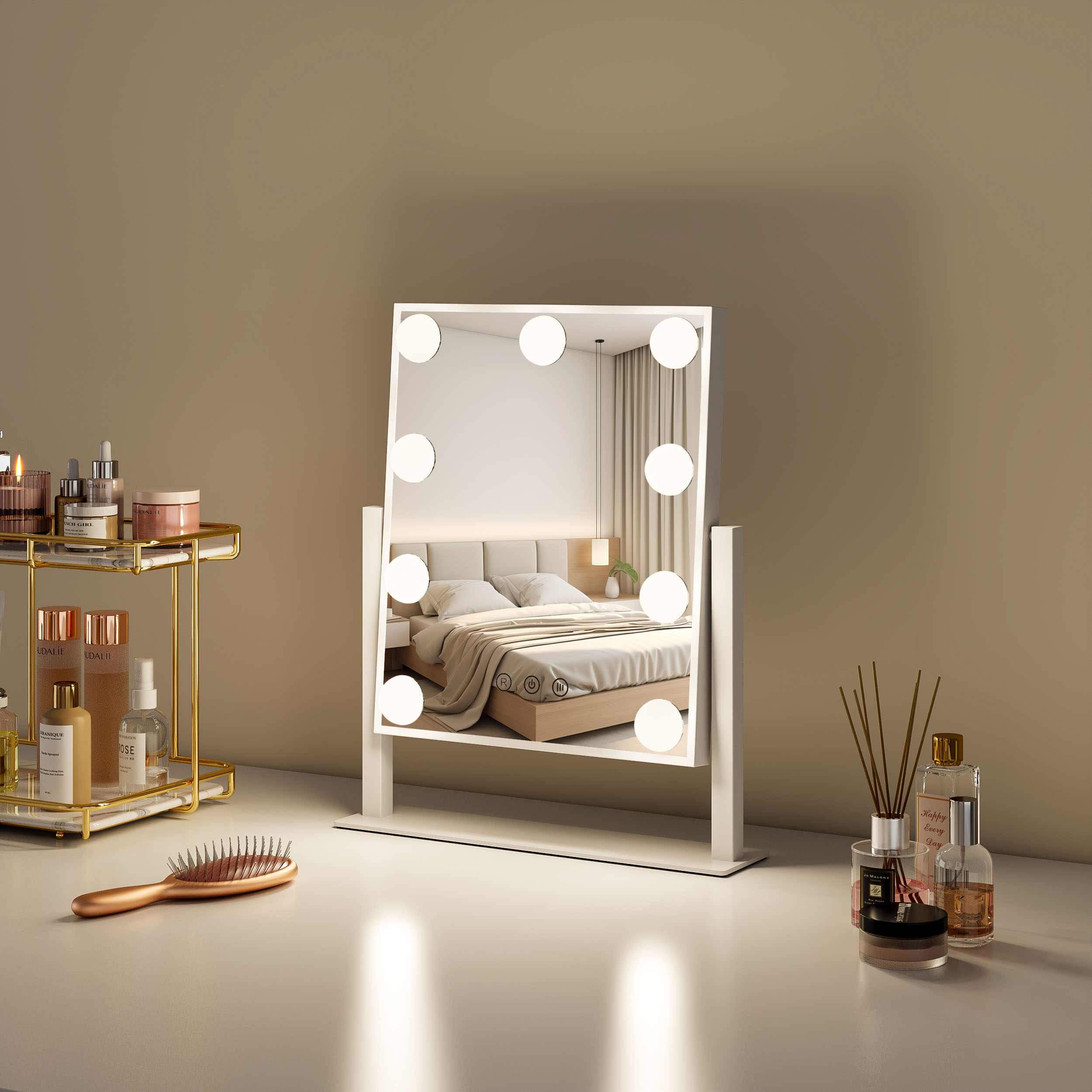DP331 Bulb Vanity Mirror