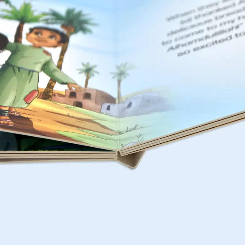 Muslic กระดาษแข็งสีขาวหนังสือการศึกษาปฐมวัยสำหรับเด็กสำหรับการเรียนรู้ของโรงเรียน