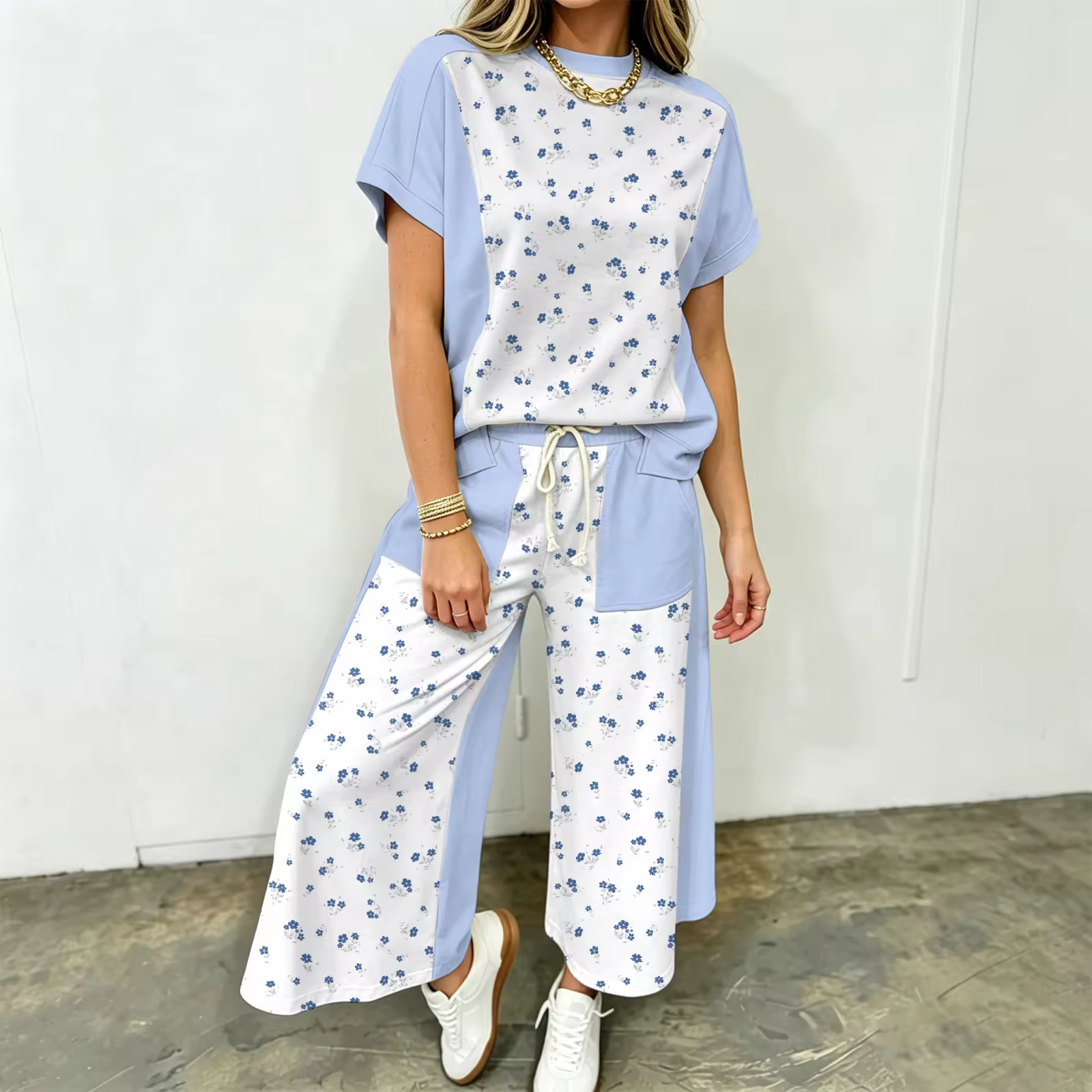 Azzurro Floreale