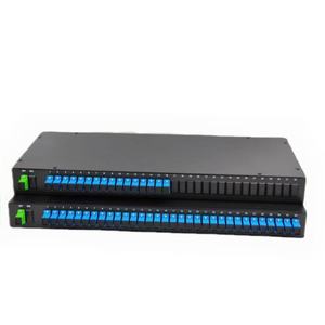 19' 1U 2U Fiber Optical PLC Splitter 4 8 16 32 <strong>64</strong> SC APC SC UPC Rack Mounted PLC Splitter Box Rack - Product Image 4