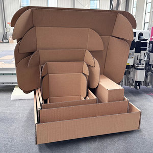 <strong>CNC</strong> Digital Cutter Cardboard Carton Box Corrugated Paper V-groove Creasing <strong>CNC</strong> Oscillating Knife Cutting Machine - Product Image 4