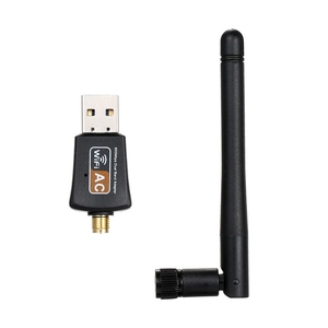 EONLINE 600Mbps USB kablosuz ağ kartı 2.4GHz + 5GHz çift frekans bandı USB WiFi adaptörü harici anten ile PC Laptop için - Product Image 6