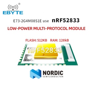 Módulo inalámbrico multiprotocolo, E73-2G4M08S1E de tamaño pequeño, nRF52833, BLE5.1, malla Ble, Zigbee, módulo de comunicación IOT - Product Image 4