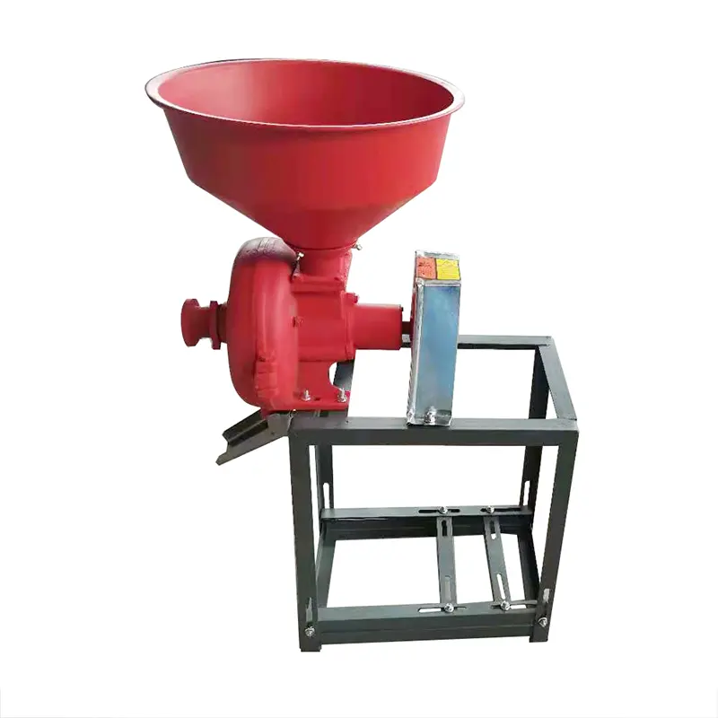 Molino de granos secos y húmedos, máquina de molino de harina de grano para pimientos picantes y cualquier grano, 60 kg/h