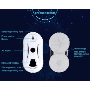 Vacuum Cleaner New windows Cleaning Robot Window Washer Electric Glass Remote Control for Home with Edge <strong>Detection</strong> <strong>Function</strong> - Product Image 6