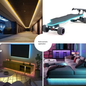 แถบไฟ LED ยาวพิเศษ50ม. พร้อมสายควบคุมเสียงไฟ RGB สำหรับการติดตั้งขนาดใหญ่ - Product Image 6