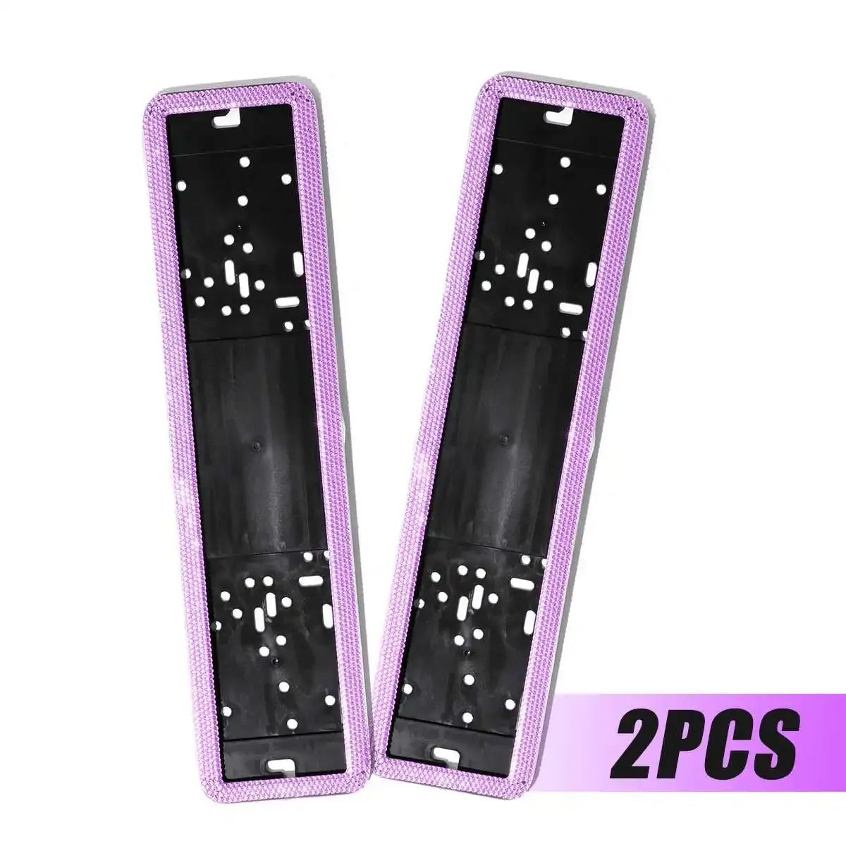 2 piezas moradas