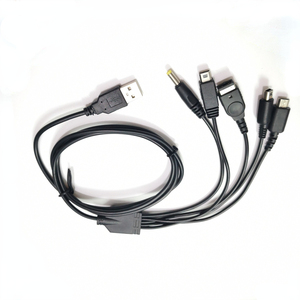 สายชาร์จเกม USB 5 in 1ยาว1.2ม. สายชาร์จเกมสำหรับ Nintendo NDS Lite Wii U 2DS ใหม่3DS XL LL GBA PSP 1000 2000 3000 - Product Image 5