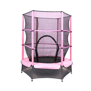 מיטת תינוק מקורה תינוק לילדים בבית ttrampoline קפיצות מיטה עם רשת מגן