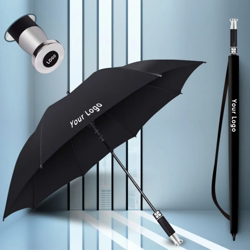 Heavy Duty di alta qualità promozionale dritto Business Golf ombrello rotoli Royce ombrelli per la pioggia