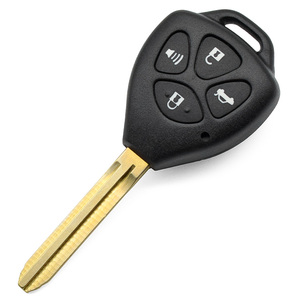 T-oyota c-amry Avalon c-orolla matrisi ve TOY43 itmeli anahtar özellikli RAV4 için özel Logo 4 düğmeli uzaktan anahtar kabuk - Product Image 3