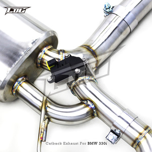 Coc valvetronic catback hệ thống ống xả cho BMW 325i 330i G20 G28 B48 2.0T/<span class=keywords><strong>B58</strong></span>/3.0T 2020-2024 SS304 với điều khiển từ xa chính - Product Image 3