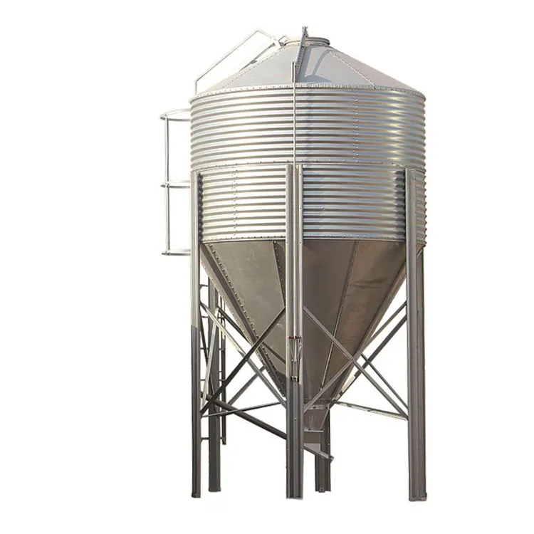 Silo de grano para almacenamiento de maíz/trigo/arroz con precio directo de fábrica