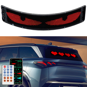 Smart App programmabile diavoli occhi luce animate Display a Led schermo elettronico indicatore led occhi animati per auto led - Product Image 6