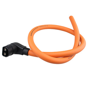 Özel tasarım 100A yüksek turuncu hız elektrikli motosiklet fiş kablo demeti 5AWG 20AWG erkek dişi fiş - Product Image 6